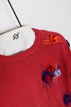 Charger l'image dans la galerie, N°75 - PULL UPCYCLÉ - L