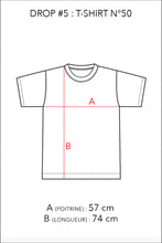 Charger l'image dans la galerie, N°50 - T-SHIRT UPCYCLÉ - L