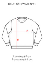Charger l'image dans la galerie, N°11 - SWEAT UPCYCLÉ - XL