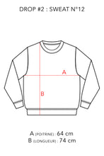 Charger l'image dans la galerie, N°12 - SWEAT UPCYCLÉ - L