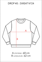 Charger l'image dans la galerie, N°24 - SWEAT UPCYCLÉ - L