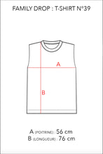 Charger l'image dans la galerie, N°39 - T-SHIRT UPCYCLÉ - L