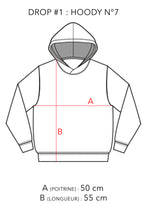 Charger l'image dans la galerie, N°7 - HOODY UPCYCLÉ - XS