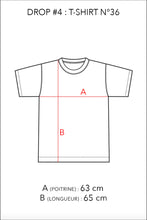 Charger l'image dans la galerie, N°36 - T-SHIRT UPCYCLÉ - XL